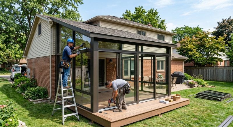 Sunroom Construction in Asheville, NC